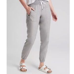 Athleta Cabo Linen Joggers